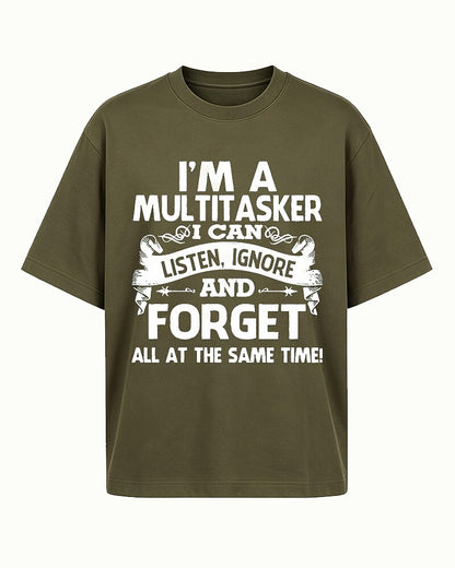 I'm A Multitasker I Can Listen Ignore And Forget All At The Same Time Graphic T-Shirt - product image 5