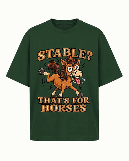 Stable? That's For Horses men's T-shirt view 6