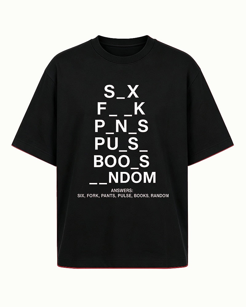 Dirty Mind Test men's T-shirt