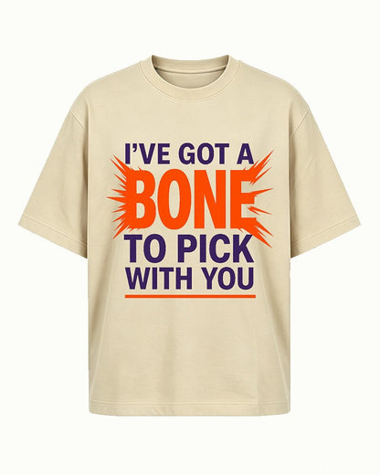 I've Got a Bone to Pick With You men's graphic T-shirt alternate view 4
