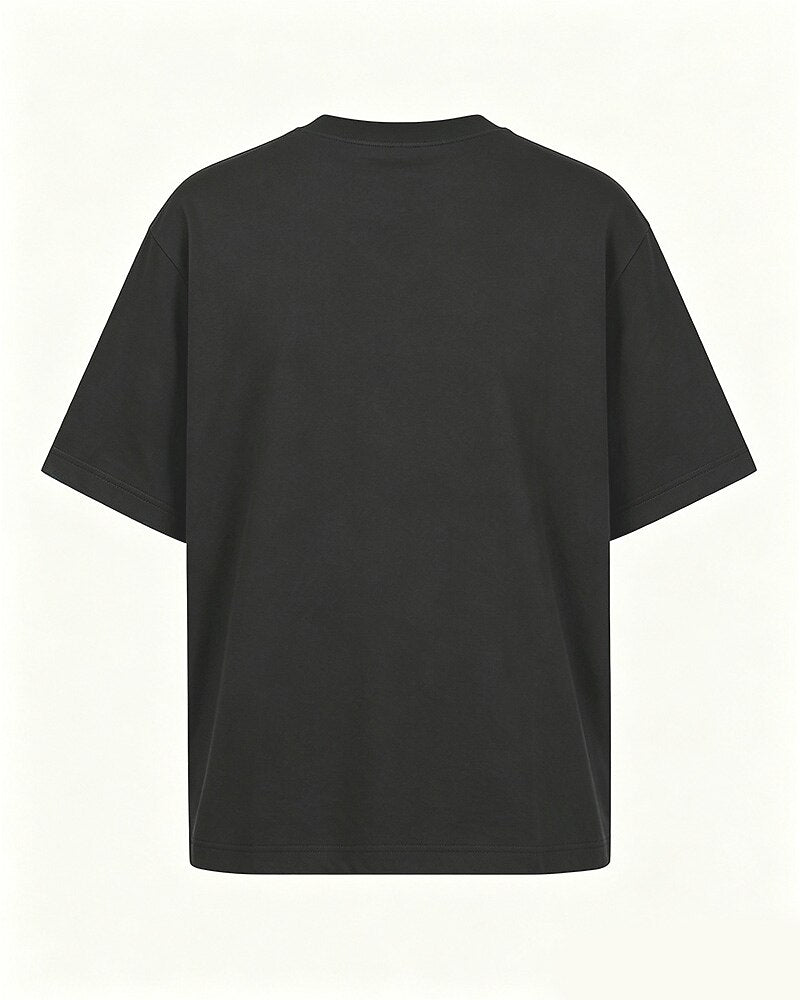 Is Buttcheeks One Word or Should I Spread Them Apart quote on Nile Blue cotton T-shirt