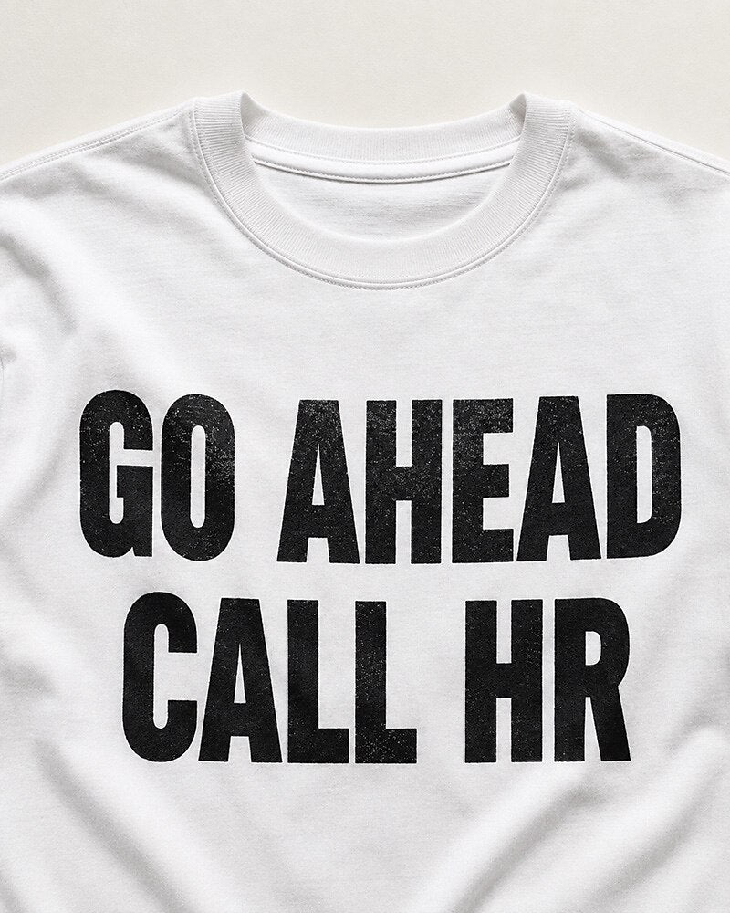 Go Ahead, Call HR men's graphic T-shirt alternate view 2