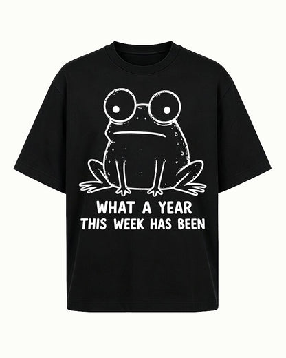 What a Year This Week Has Been men's graphic T-shirt