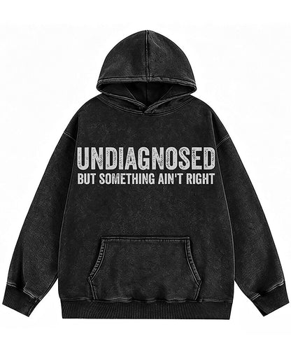 Undiagnosed But Something Ain't Right Graphic Hoodie - product image 1