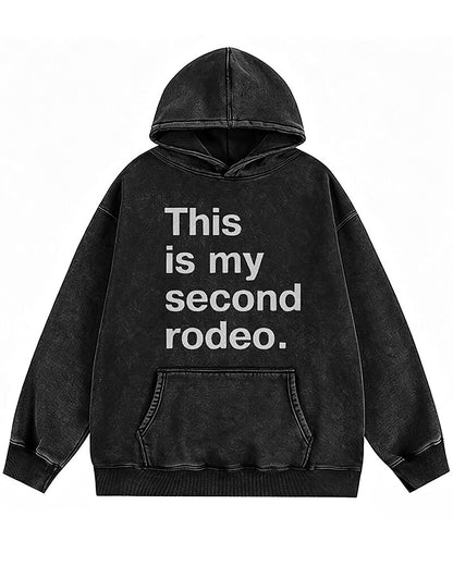 This Is My Second Rodeo Graphic Hoodie - product image 4