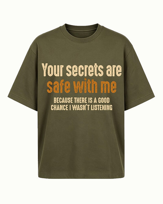 Your Secrets Are Safe With Me Graphic T-Shirt - product image 2