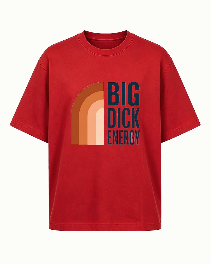 Big Dick Energy men's T-shirt view 4