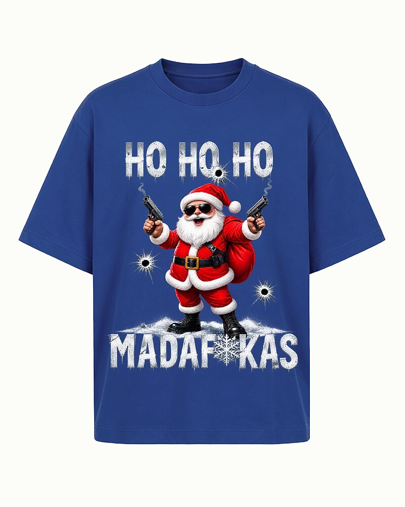 Ho Ho Ho Madafakas men's T-shirt view 4
