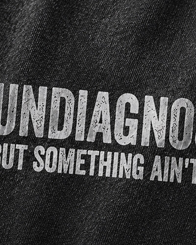 Undiagnosed But Something Ain't Right Graphic Hoodie - product image 5