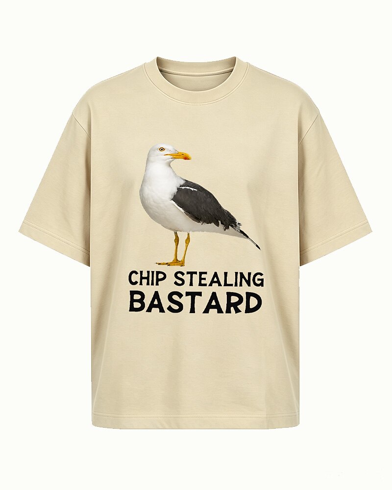 Chip Stealing Bastard men's T-shirt view 4