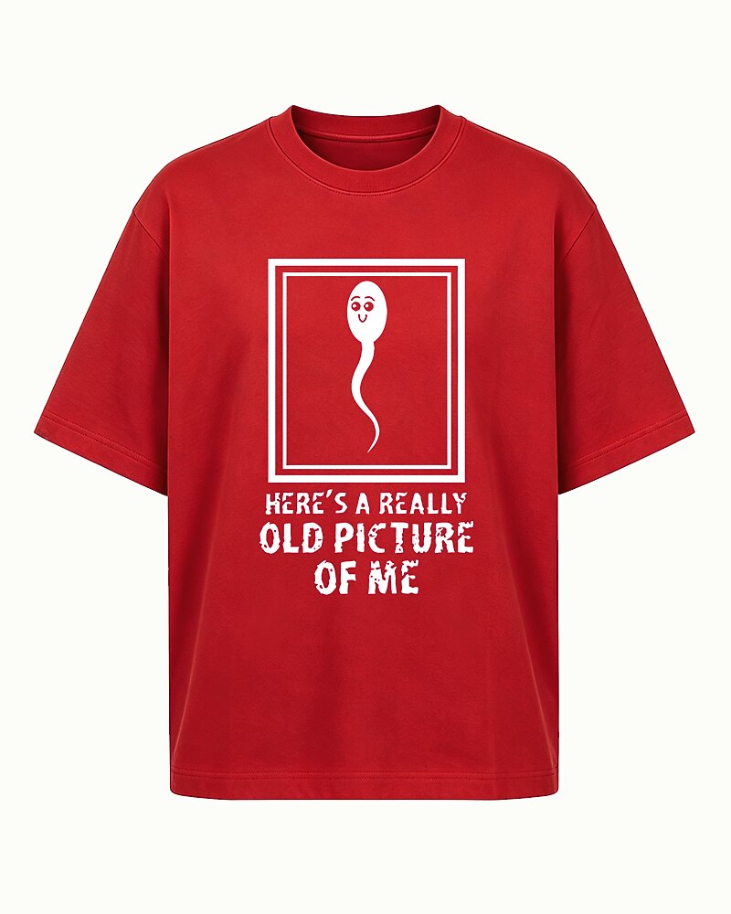 Here's A Really Old Picture Of Me Sperm Graphic T-Shirt - product image 2