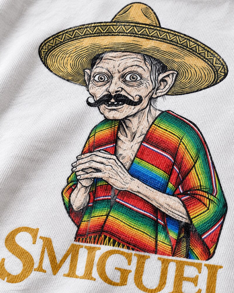 Smiguel men's T-shirt view 2