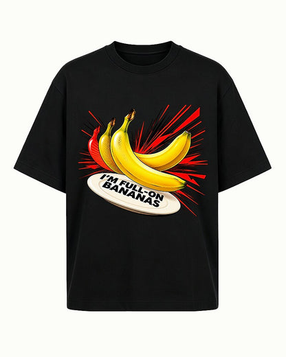 I'm Full-On Bananas men's graphic T-shirt alternate view 6