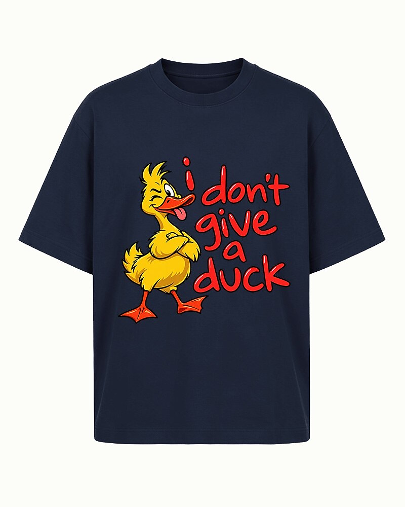 I Don't Give a Duck men's T-shirt view 5